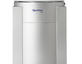 Vertical floor-standing autoclaves